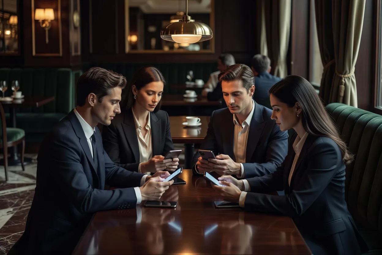 Comparatif d'interfaces d'applications adultère sur smartphone