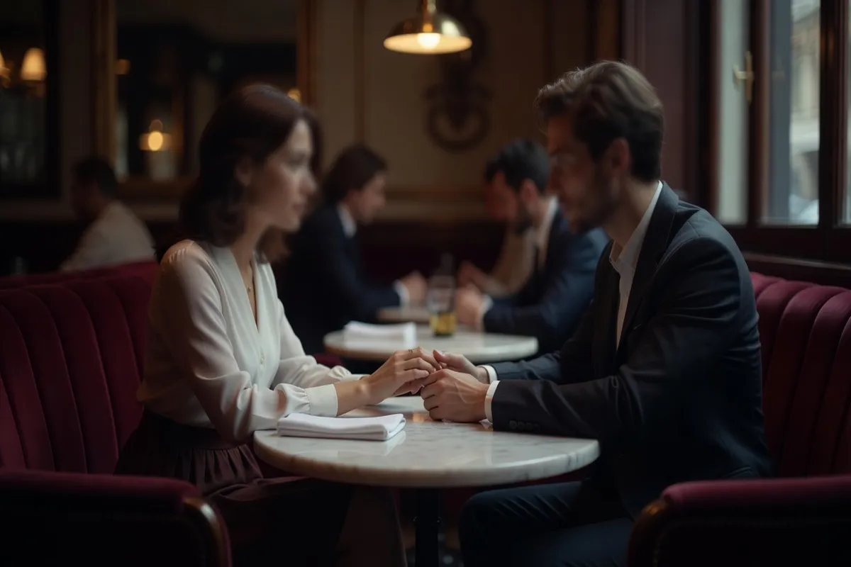 Couple en thérapie de couple après infidélité
